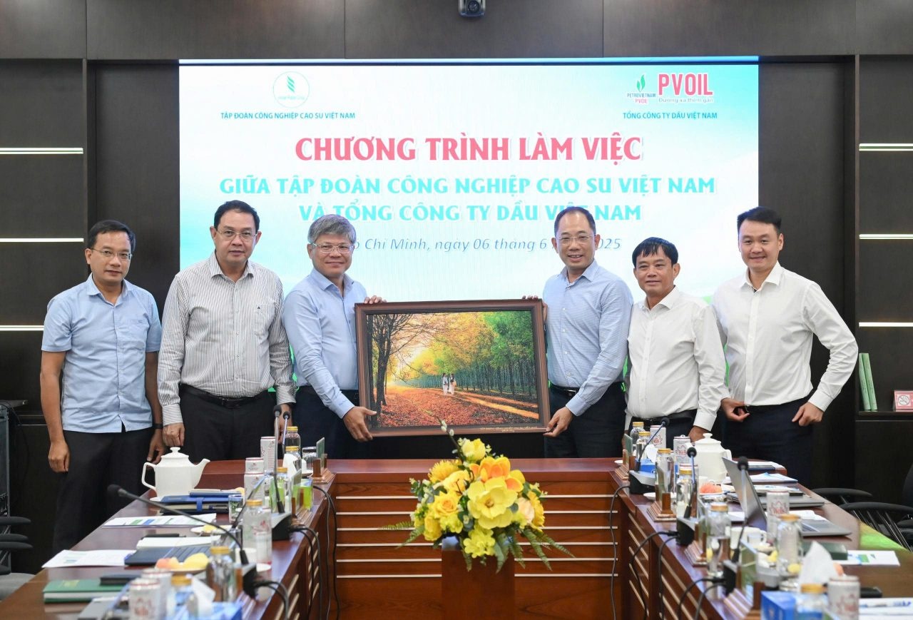 PVOIL và VRG tìm hiểu cơ hội hợp tác, cùng phát triển bền vững