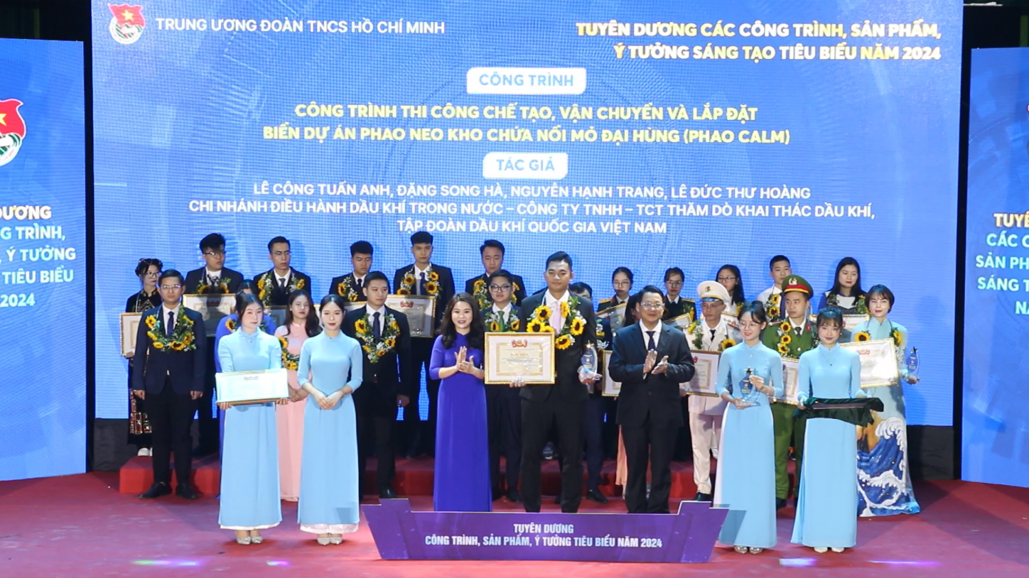 Công trình của Đoàn Thanh niên PVEP-POC vinh dự được Trung ương Đoàn trao bằng khen “Công trình, giải pháp, sản phẩm sáng tạo, sáng kiến tiêu biểu năm 2024”