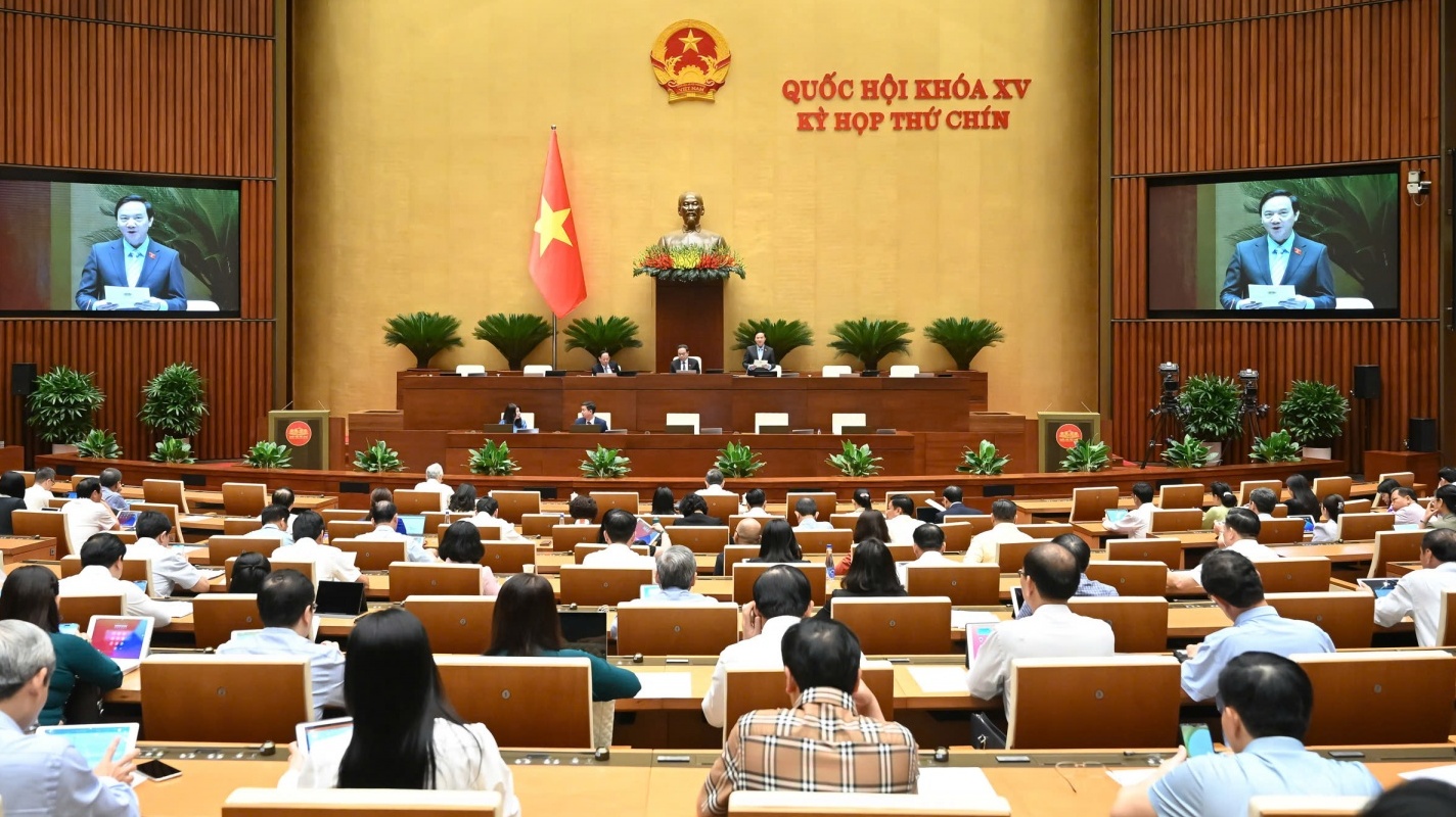 Quốc hội xem xét dự án Luật sửa đổi, bổ sung 11 luật quân sự, quốc phòng