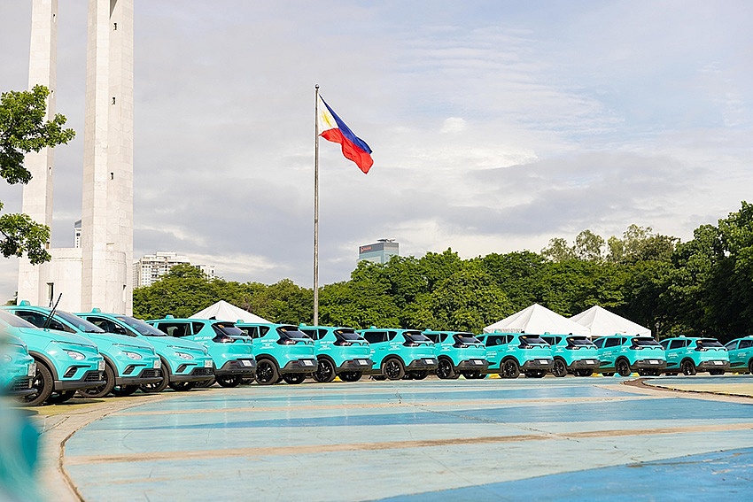 GSM chính thức ra mắt Green GSM - Thương hiệu taxi điện đầu tiên tại Philippines