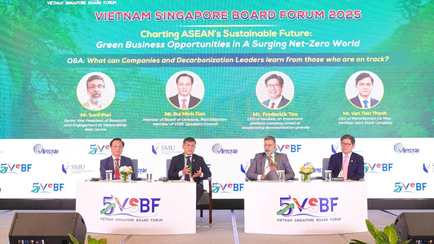 Petrovietnam tham dự VSBF 2025, góp phần thiết lập biểu đồ Bền vững ASEAN