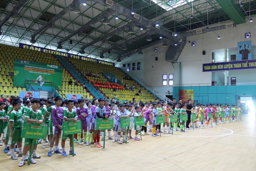 Khai mạc Giải bóng đá U11, U13 toàn quốc: Gần 300 cầu thủ tranh tài sôi nổi tại Bà Rịa - Vũng Tàu