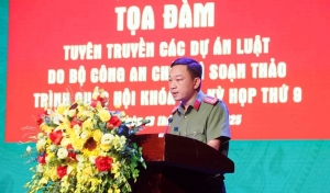 Tọa đàm giải đáp những nội dung liên quan đến các dự án luật do Bộ Công an chủ trì soạn thảo