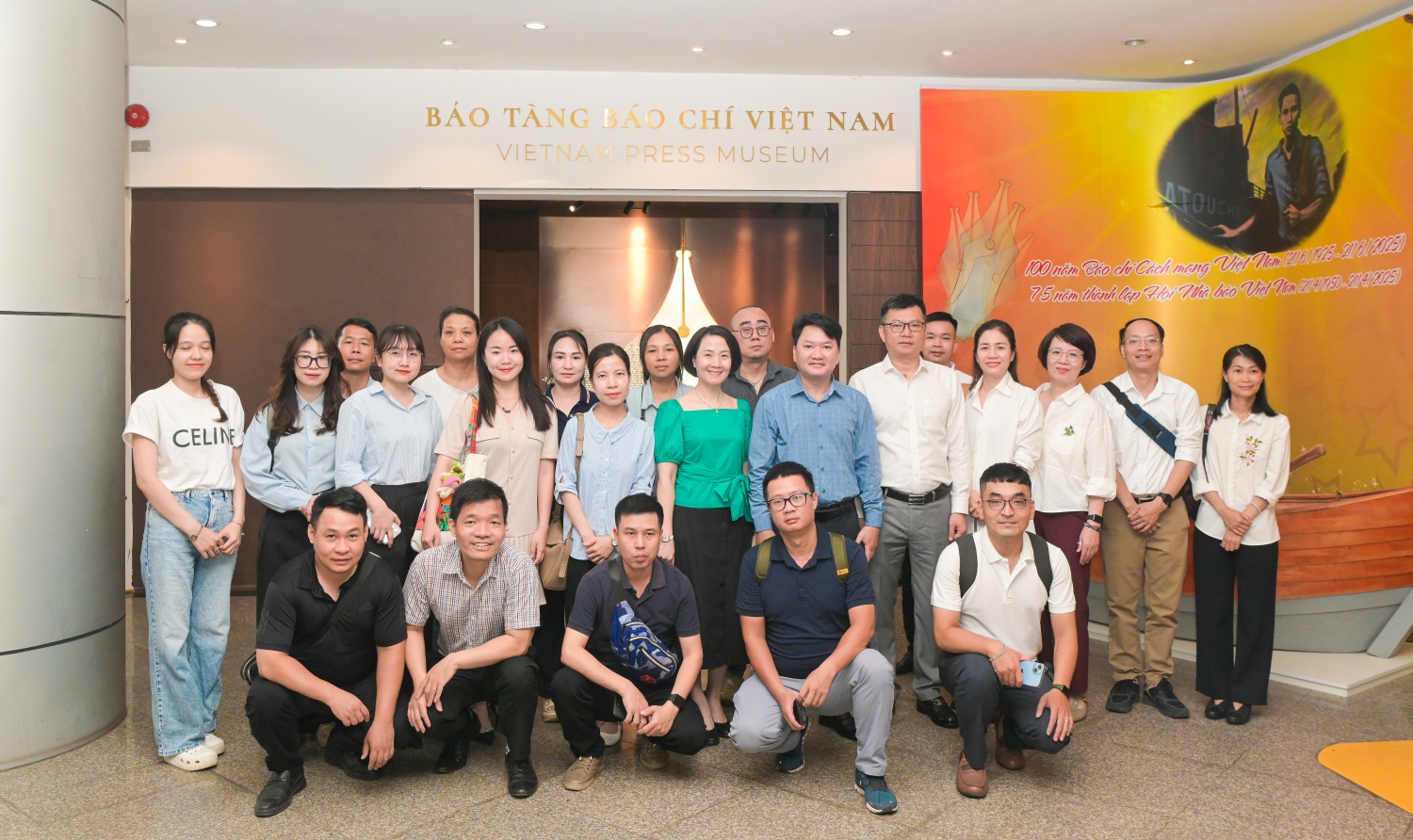 Tạp chí Năng lượng Mới tổ chức tham quan Bảo tàng Báo chí Việt Nam