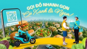 Ra mắt dịch vụ giao đồ ăn - Xanh SM ngon