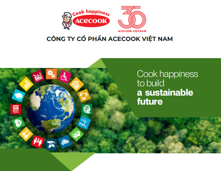 Acecook xây dựng và triển khai Chính sách phát triển bền vững