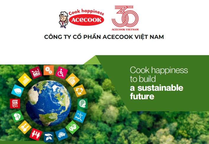 Acecook xây dựng và triển khai Chính sách phát triển bền vững