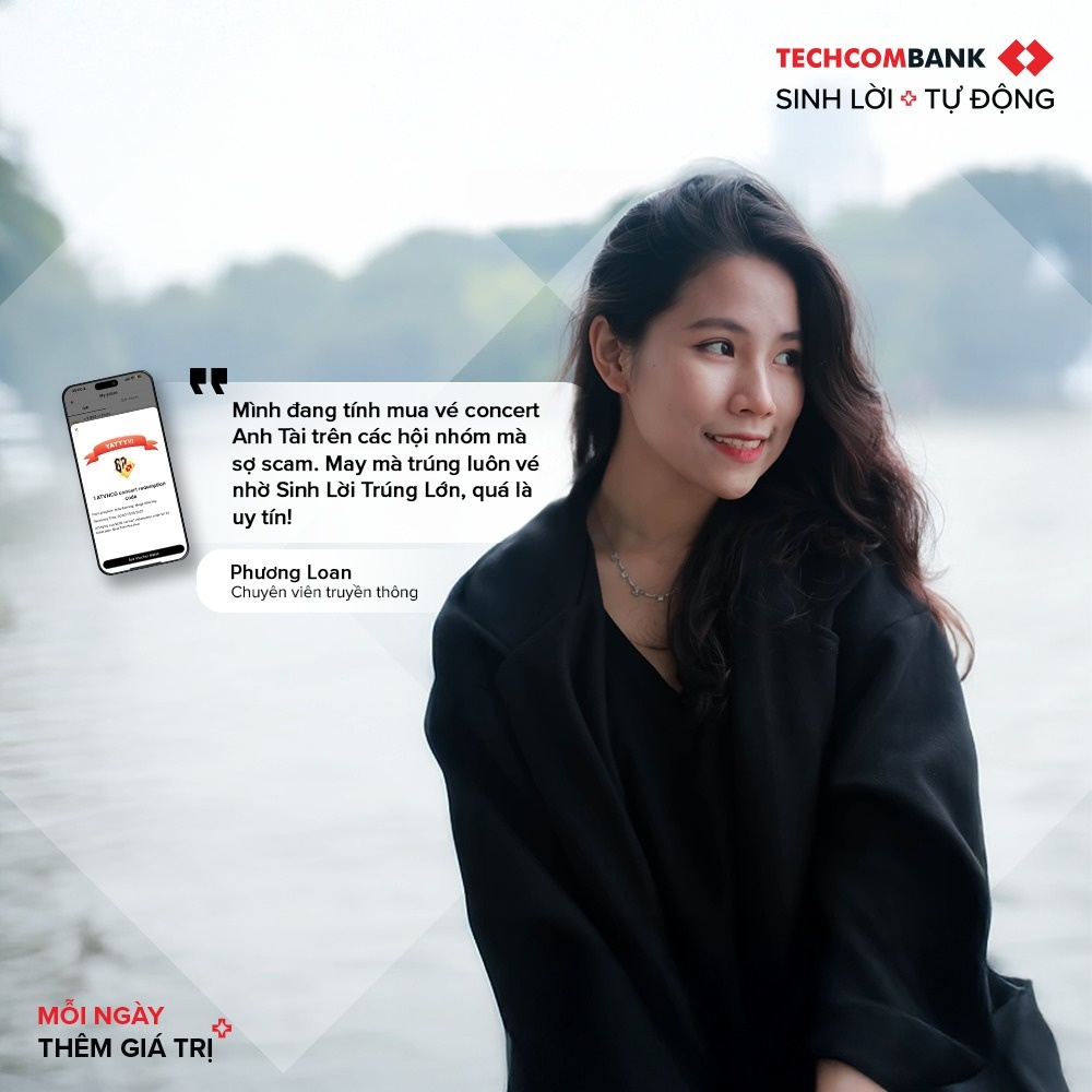 Techcombank “Sinh Lời Trúng Lớn” bùng nổ: Xe VinFast, iPhone 16 đã có chủ