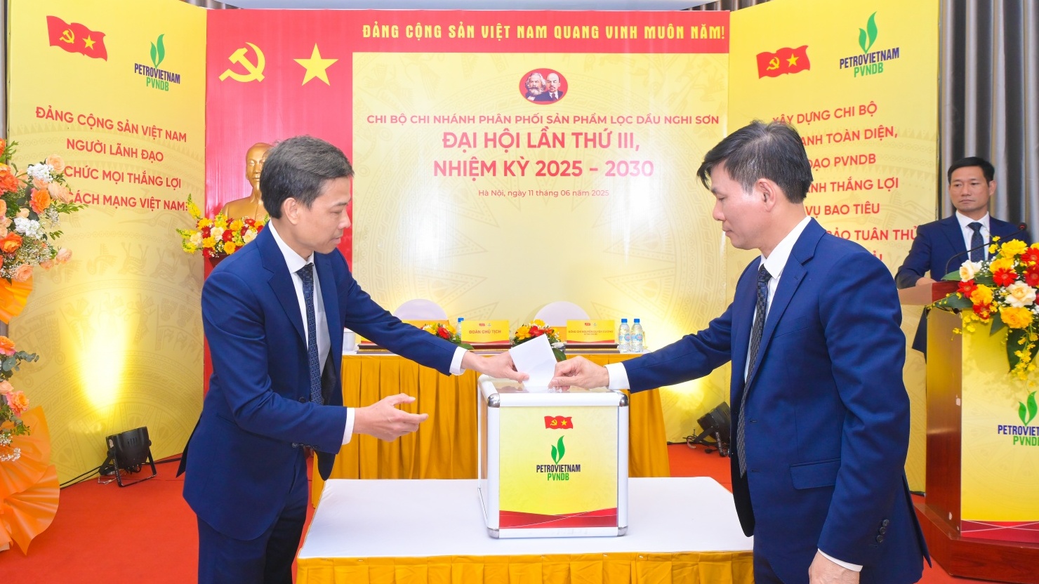 Chi bộ PVNDB tổ chức thành công Đại hội lần thứ III, nhiệm kỳ 2025-2030