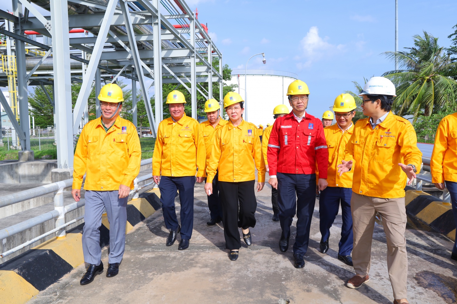 Đảng ủy Chính phủ khảo sát thực tiễn mô hình tổ chức đảng tại Đảng bộ Petrovietnam