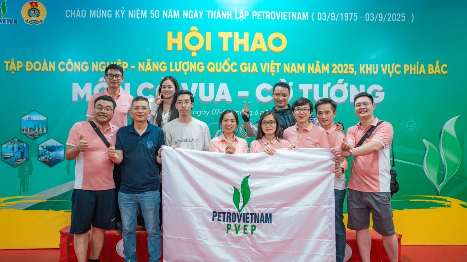 PVEP ghi dấu ấn nổi bật tại Hội thao Petrovietnam 2025