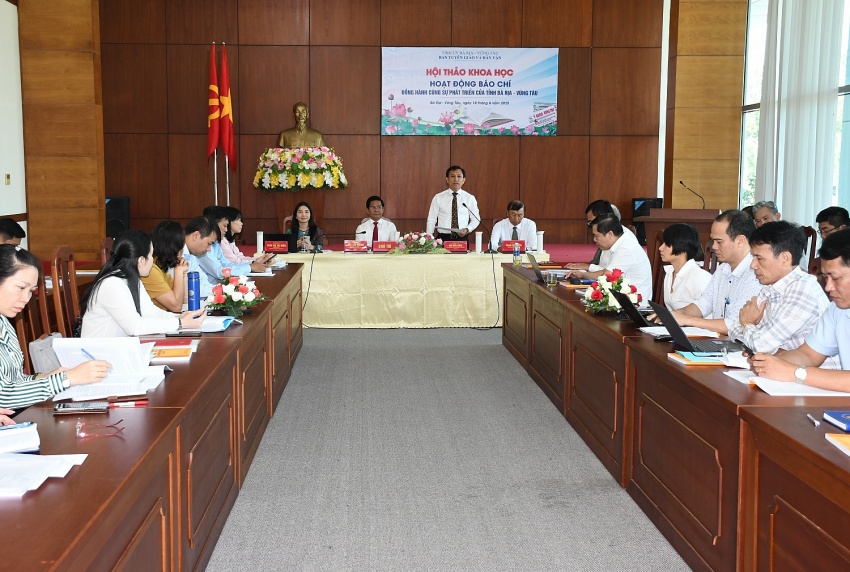 Bà Rịa - Vũng Tàu: Hội thảo khoa học nhân dịp kỷ niệm 100 năm Ngày Báo chí Cách mạng Việt Nam