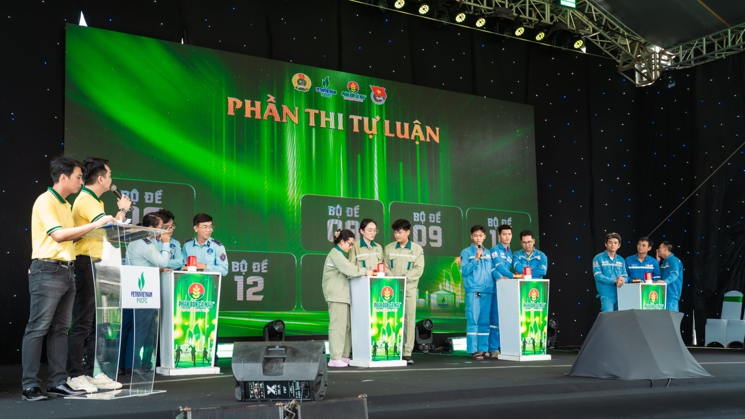 Hội thi An toàn vệ sinh viên giỏi PVCFC lần II: Khẳng định tính chuyên nghiệp, lan tỏa văn hóa an toàn