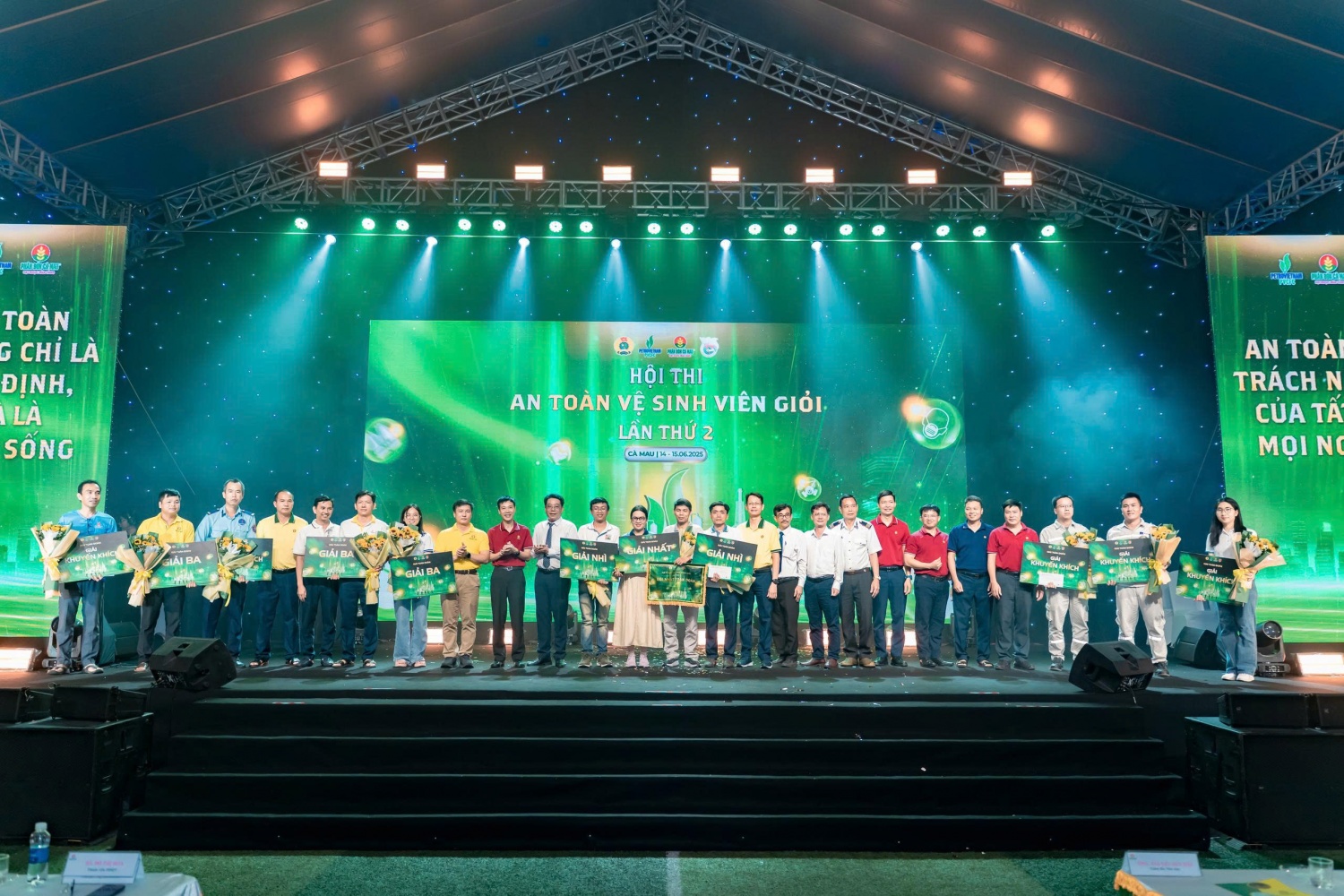 Hội thi An toàn vệ sinh viên giỏi PVCFC lần II: Khẳng định tính chuyên nghiệp, lan tỏa văn hóa an toàn