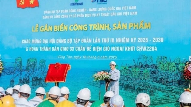 PTSC hands over 33 offshore wind power foundations to Danish investor