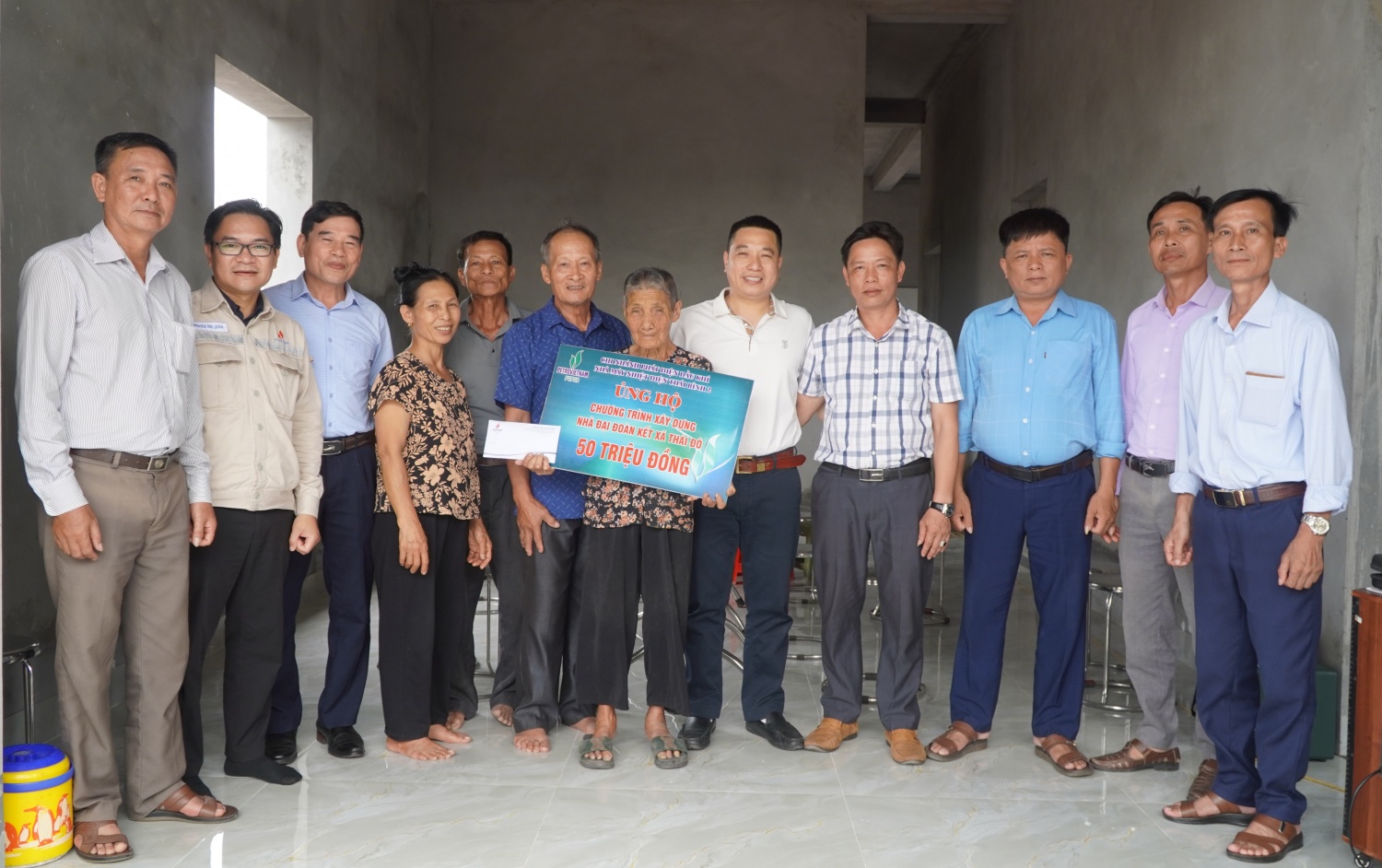 NMNĐ Thái Bình 2 hỗ trợ xây dựng nhà Đại đoàn kết tại tỉnh Thái Bình