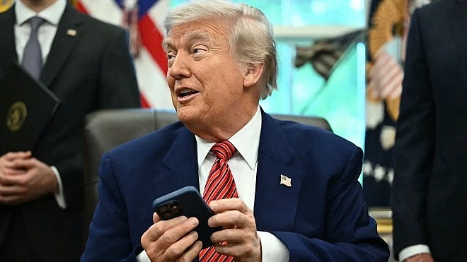 Tổng thống Mỹ Donald Trump - Ảnh: Internet