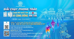 Chính thức mở link đăng ký Giải chạy "Vì cộng đồng không ma túy"
