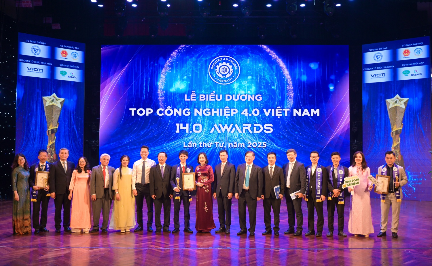 Petrovietnam được vinh danh Top doanh nghiệp Công nghiệp 4.0 Việt Nam năm 2025