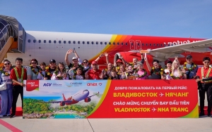 Vietjet khai trương loạt đường bay thẳng đầu tiên kết nối Việt Nam - Nga