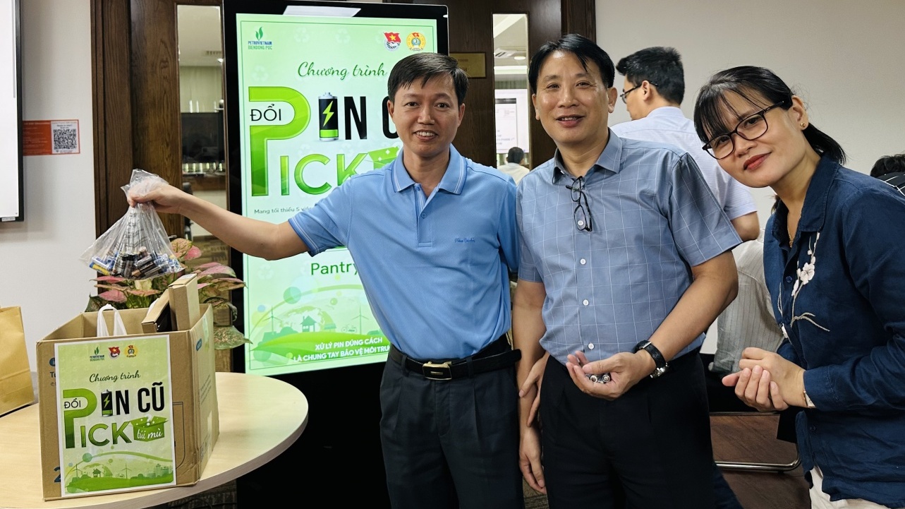 “Đổi pin cũ, pick túi mù” - BIENDONG POC chung tay bảo vệ môi trường