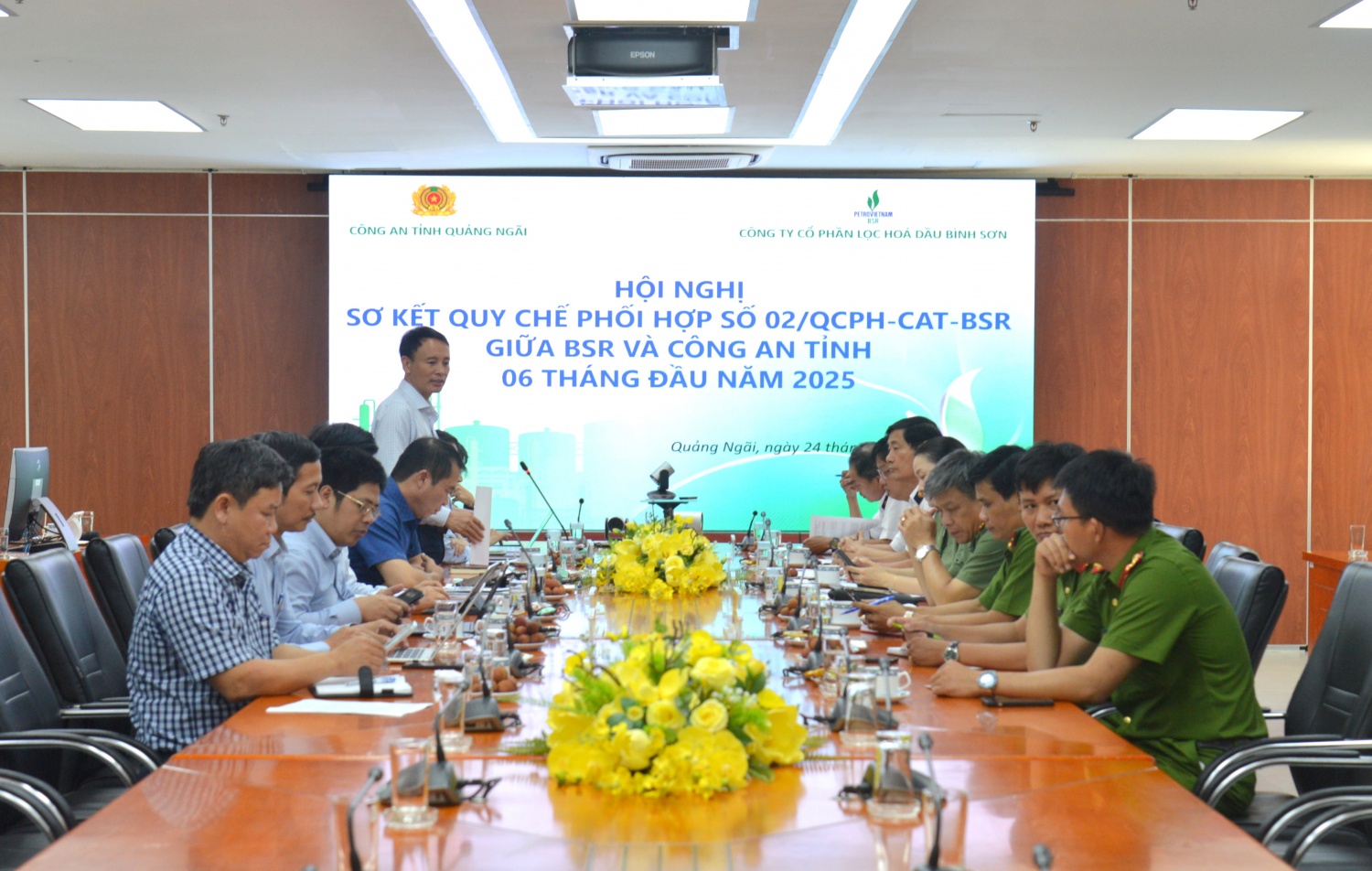 Hội nghị sơ kết Quy chế phối hợp đánh giá toàn diện kết quả phối hợp bảo đảm an ninh, an toàn trong 6 tháng đầu năm 2025 và đề ra phương hướng, nhiệm vụ cho thời gian tới.