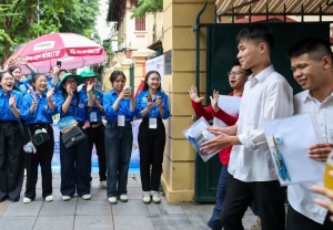 Kỳ thi tốt nghiệp THPT 2025: Các thí sinh hoàn thành môn đầu tiên