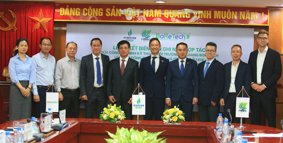 PVChem, BoReTech và NSEC hợp tác chuyển giao công nghệ và bao tiêu sản phẩm rPET