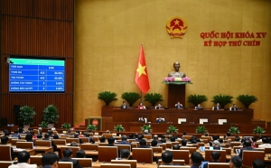 Quyết định nhiều nội dung quan trọng về tổ chức bộ máy, pháp luật và phát triển kinh tế - xã hội
