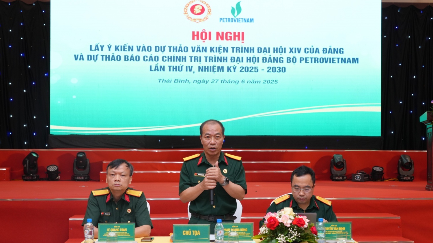 Hội CCB Petrovietnam góp ý xây dựng văn kiện Đại hội Đảng bộ Tập đoàn lần thứ IV