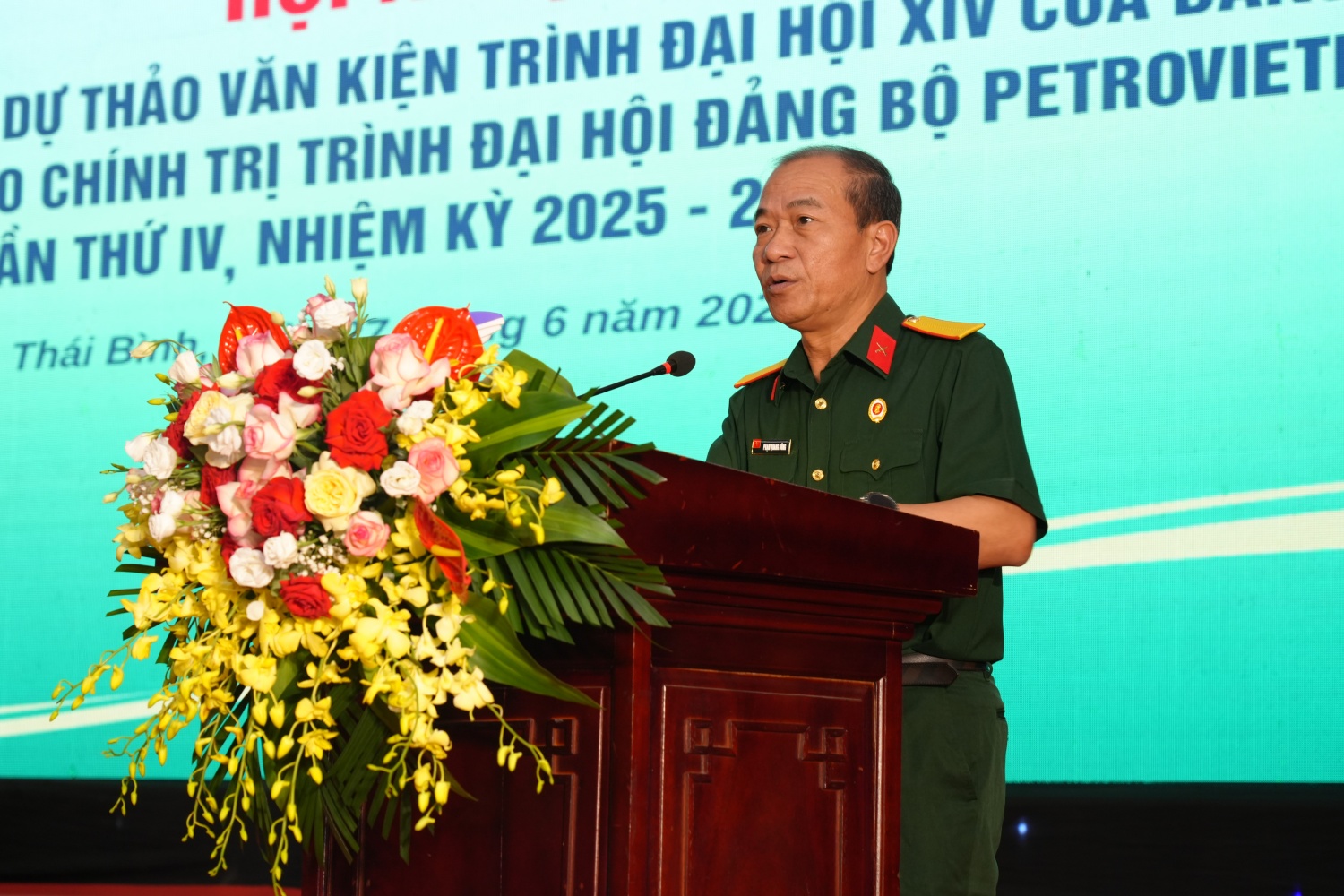 Đồng chí Phạm Quang Dũng nhấn mạnh, hội nghị là dịp để Hội CCB Tập đoàn khẳng định vai trò của mình trong việc lan tỏa giá trị truyền thống “Trung thành, Đoàn kết, Kỷ cương, Gương mẫu, Nghĩa tình”, góp phần xây dựng tổ chức Đảng, tổ chức Hội ngày càng vững mạnh.