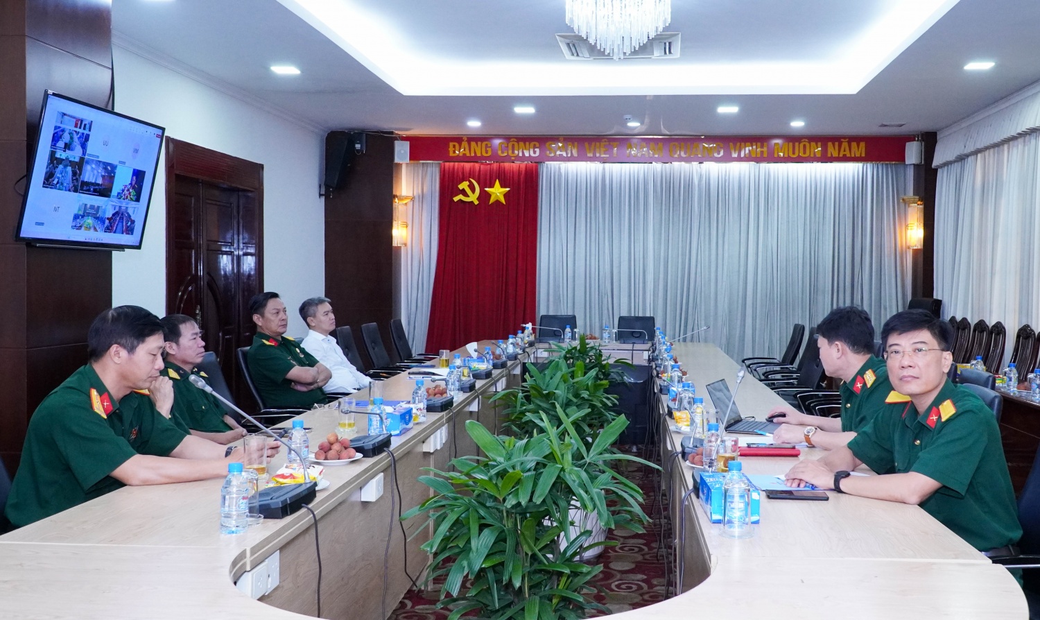 Các đại biểu tham dự trực tuyến tại điểm cầu TP Hồ Chí Minh