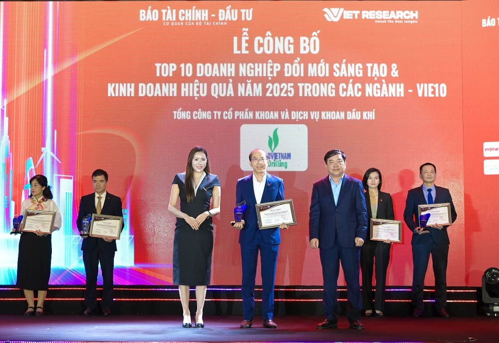 PV Drilling được vinh danh 3 hạng mục tại Diễn đàn Innovation and ESG Summit 2025