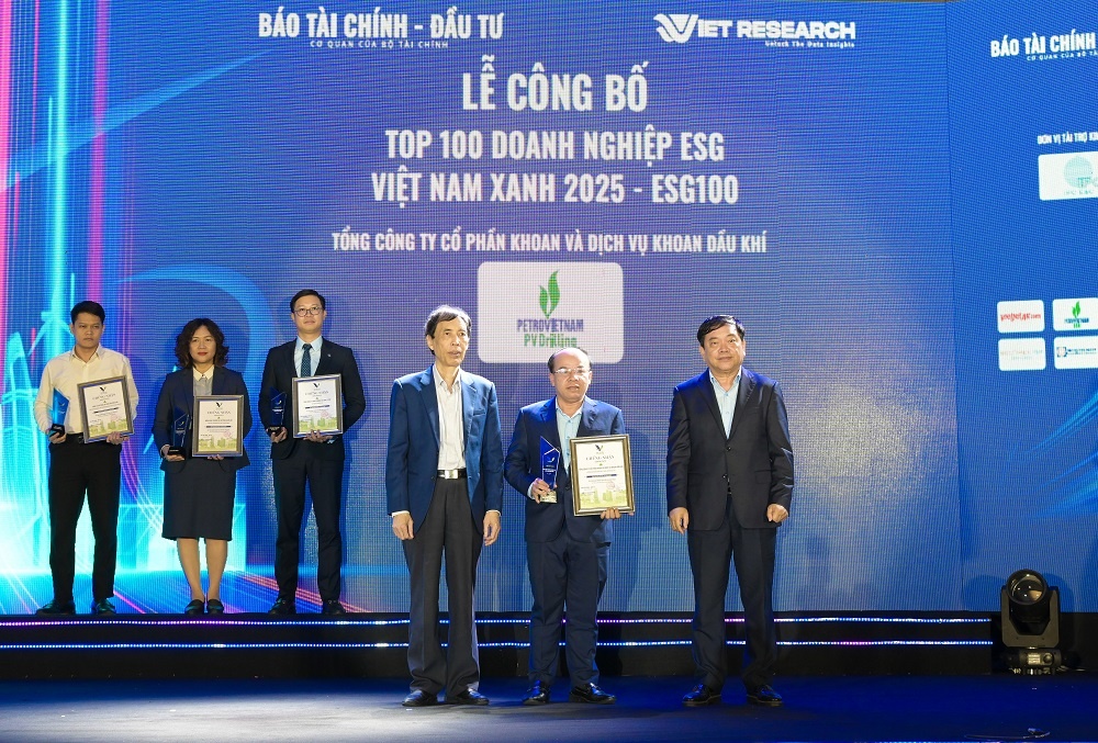 PV Drilling được vinh danh 3 hạng mục tại Diễn đàn Innovation and ESG Summit 2025