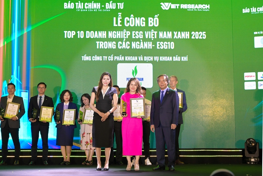 PV Drilling được vinh danh 3 hạng mục tại Diễn đàn Innovation and ESG Summit 2025