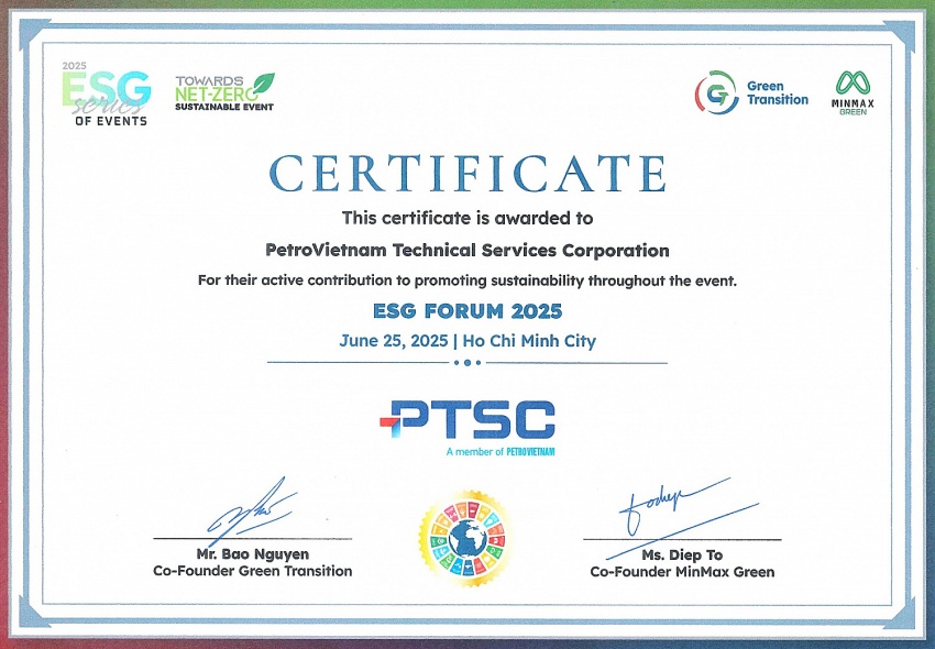 PTSC đồng hành cùng Diễn đàn ESG 2025