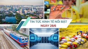 Tin tức kinh tế ngày 28/6: Doanh thu ngành đường sắt tăng trưởng mạnh
