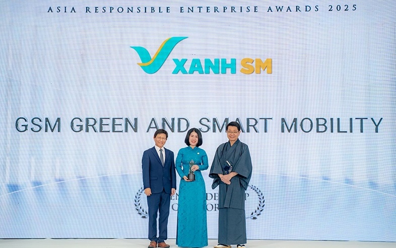 Xanh SM được vinh danh giải thưởng lãnh đạo xanh Châu Á năm 2025