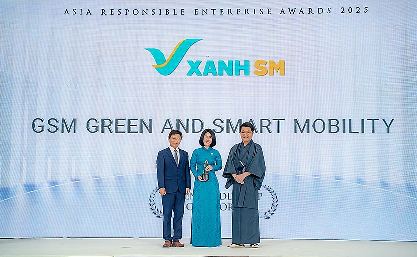 Xanh SM được vinh danh giải thưởng lãnh đạo xanh Châu Á năm 2025