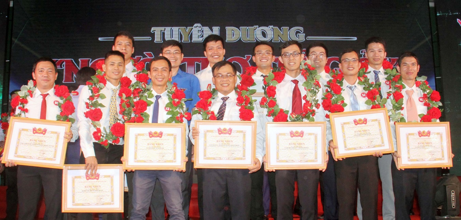 Trần Quang Vũ được tuyên dương Người thợ trẻ giỏi toàn quốc