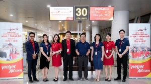 Thêm đường bay mới, đón hè rực rỡ cùng Vietjet tại Thành Đô (Trung Quốc)