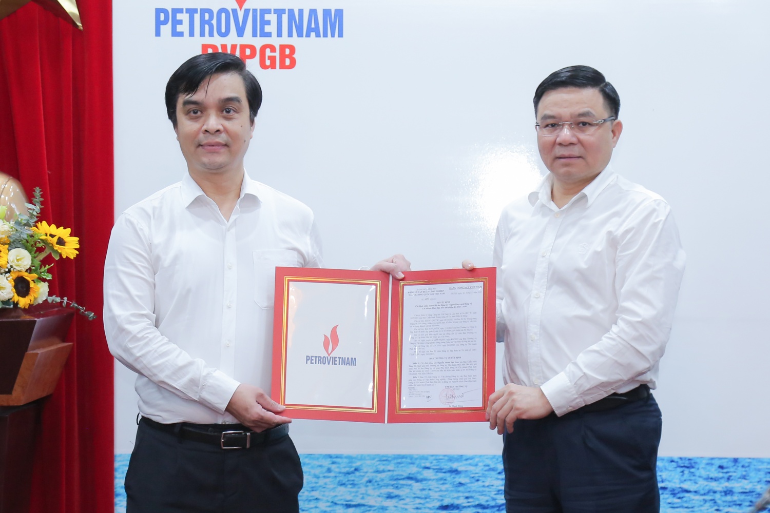 Đồng chí Nguyễn Minh Đạo giữ chức vụ Phó Bí thư Đảng ủy phụ trách Đảng bộ, Phó Giám đốc PVPGB
