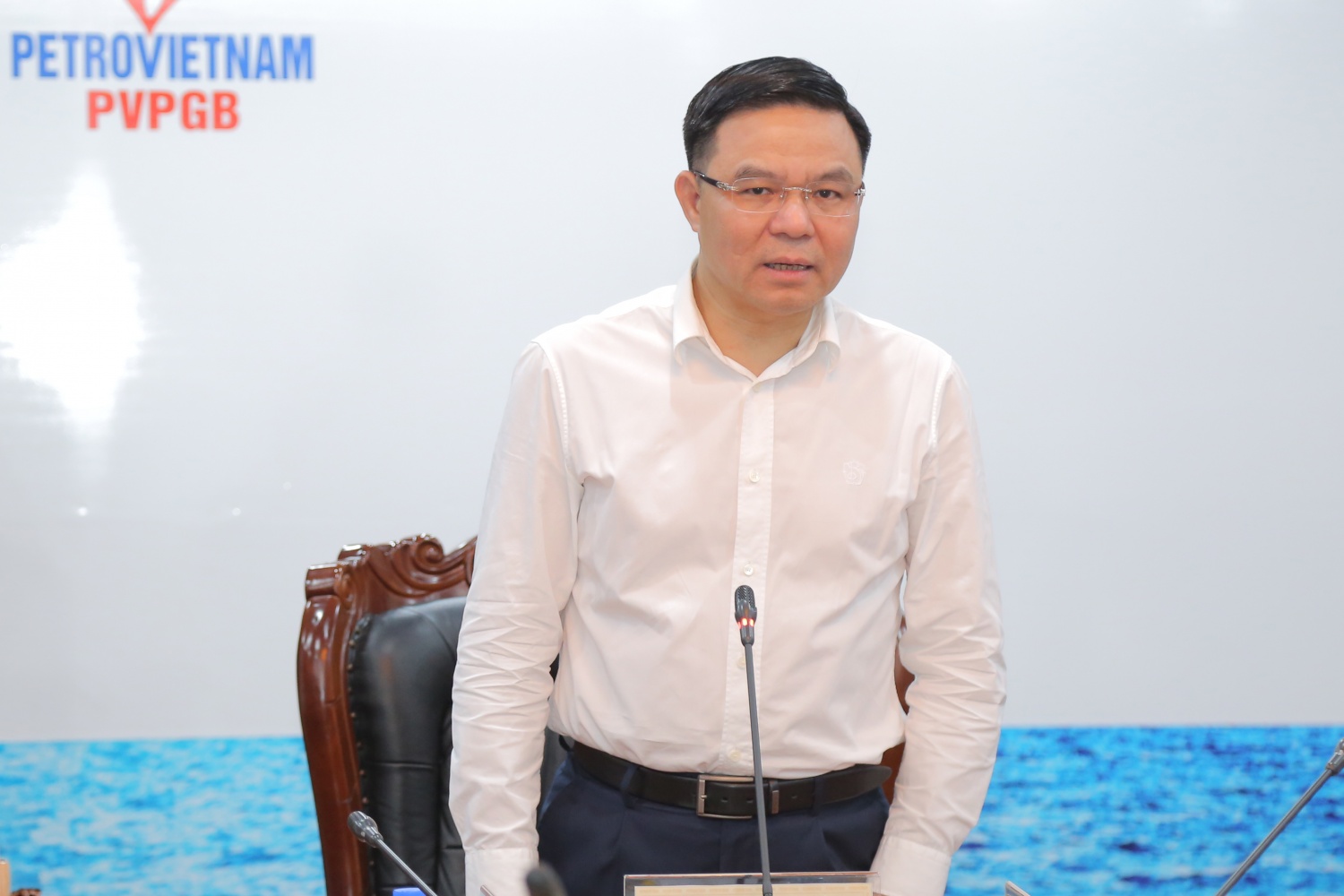 Đồng chí Nguyễn Minh Đạo giữ chức vụ Phó Bí thư Đảng ủy phụ trách Đảng bộ, Phó Giám đốc PVPGB