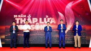 “PV GAS - 35 năm Thắp lửa non sông” – chiến dịch truyền thông độc đáo được phát động đầy ấn tượng tại PV GAS