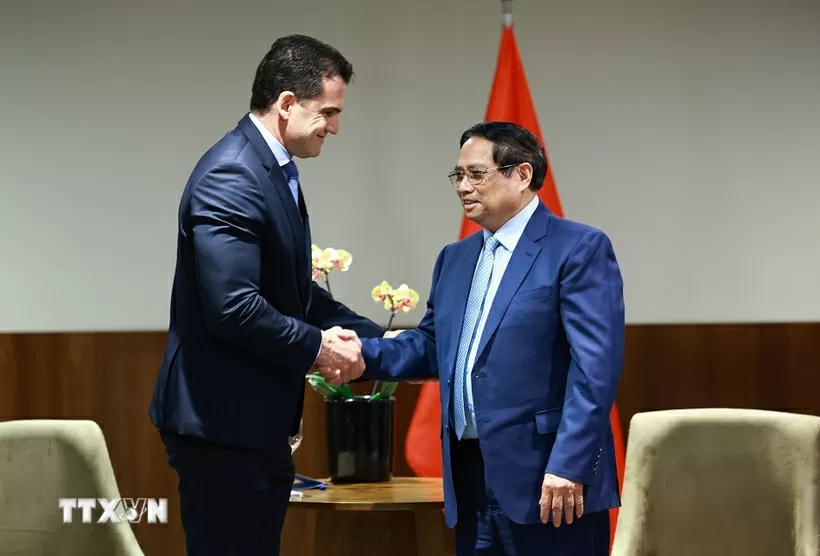 Thủ tướng gặp các tập đoàn hàng đầu Brazil nhằm đẩy mạnh hợp tác kinh tế