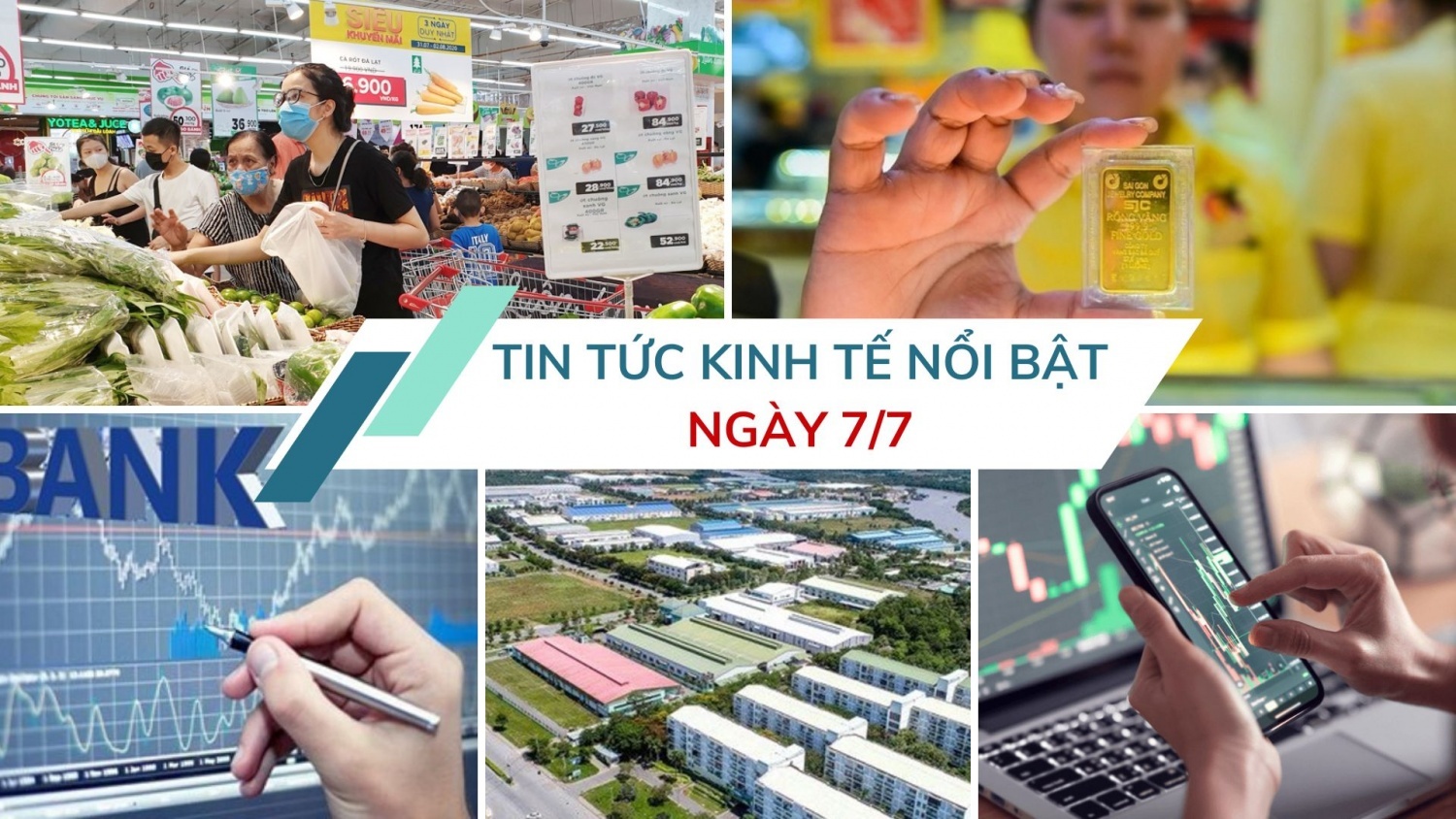 Tin tức kinh tế ngày 7/7: CPI 6 tháng đầu năm tăng 3,27%