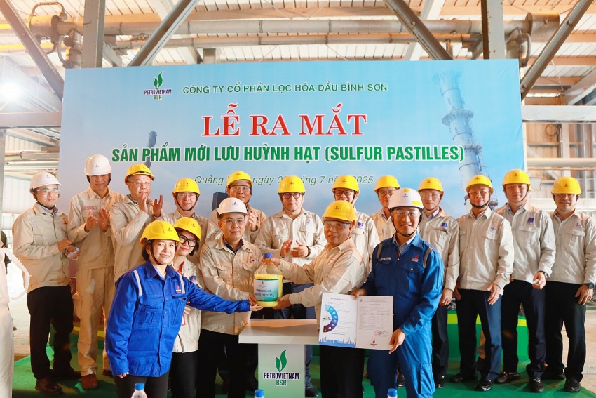 BSR officially launches sulfur pastilles – A new milestone in optimizing by-products