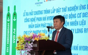 Lần đầu tiên công nghệ phun khí hydro xanh vào động cơ diesel ứng dụng thành công trong thực tế tại Việt Nam