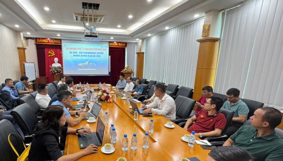 BIENDONG POC tiếp tục giữ vững thành tích về An toàn - Sức khỏe - Môi trường