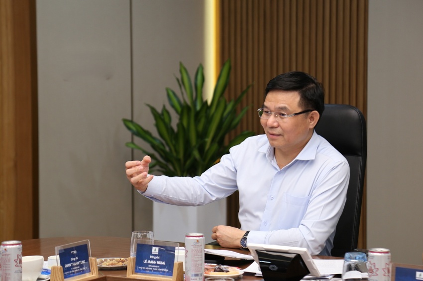 Thường trực Đảng ủy Tập đoàn làm việc với Đảng ủy PTSC: Tập trung triển khai thực hiện hiệu quả nghị quyết Đại hội nhiệm kỳ mới